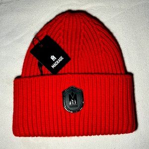 Men’s MACKAGE Red Knit Hat